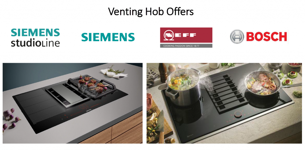 Neff, Siemens and Bosch Venting Hob Offer By Design
